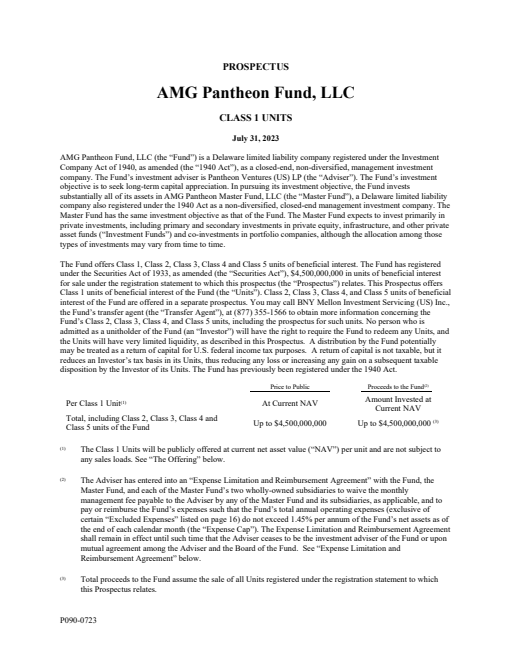 thumbnail image of AMG-Pantheon-Feeder-Fund-Prospectus-Class-1-Units-N-2-Final.pdf