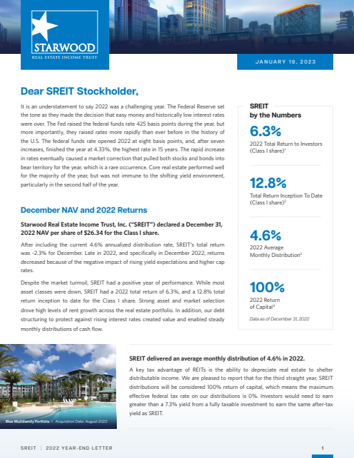 thumbnail image of SREIT-2022-Stockholder-Letter-2022.pdf